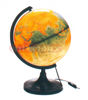 PHYSICAL RELIEF GLOBE